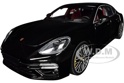 2020 PORSCHE PANAMERA TURBO S BLACK MET. 1/18 DIECAST BY MINICHAMPS 113061076