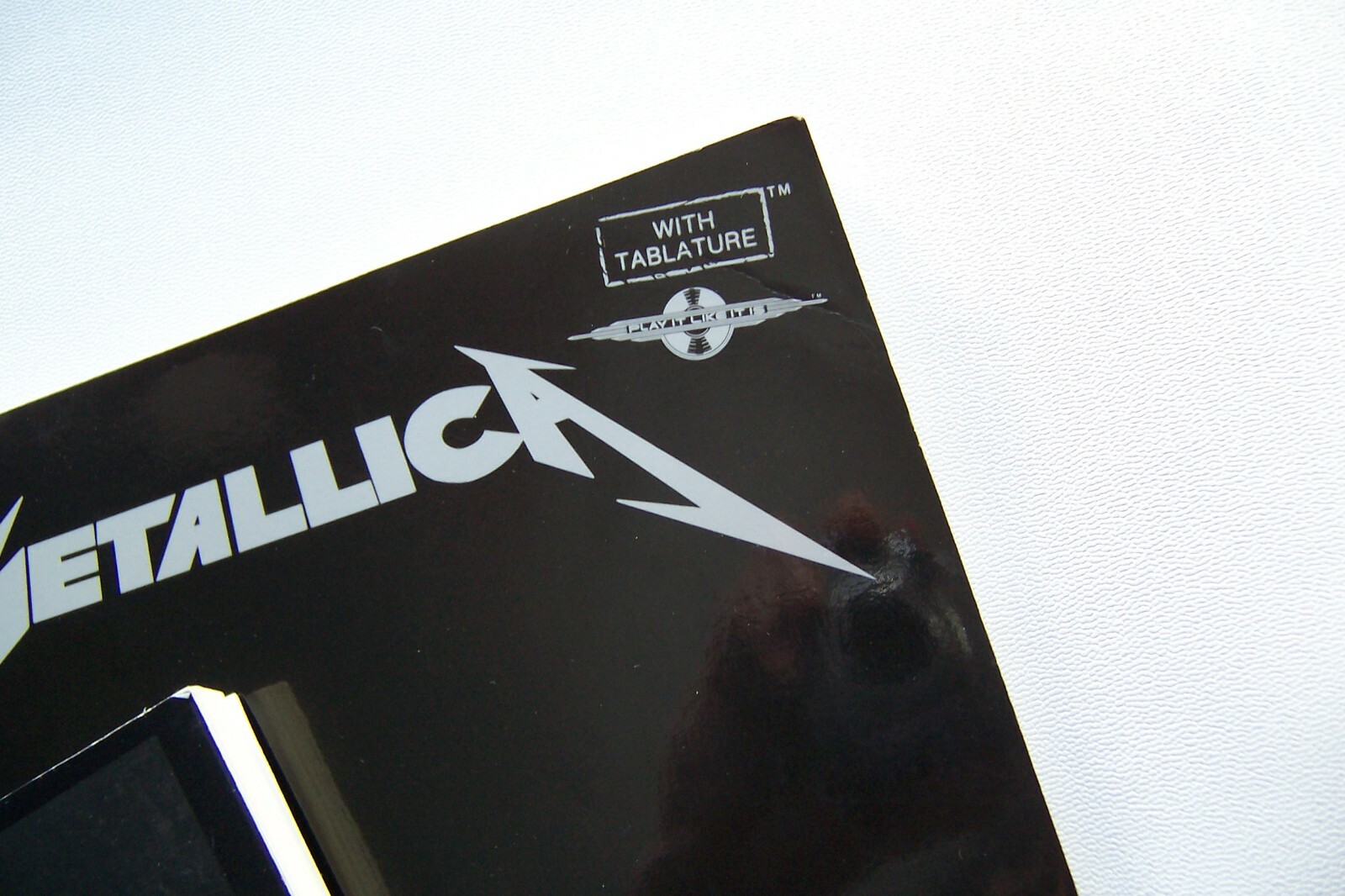 Metallica Black Album Sheet Music Songbook Cherry Lane w/ Unbound Bio. Included