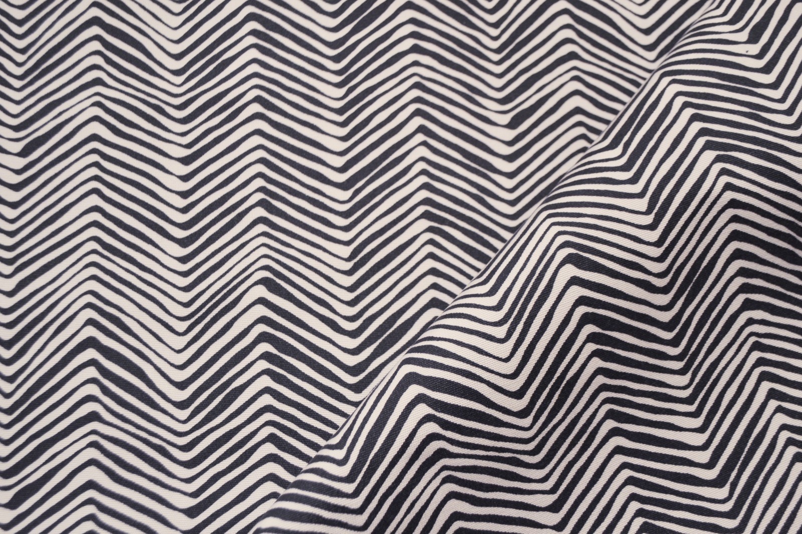 Quadrille Petit Zig Zag Suncloth Designer Fabric