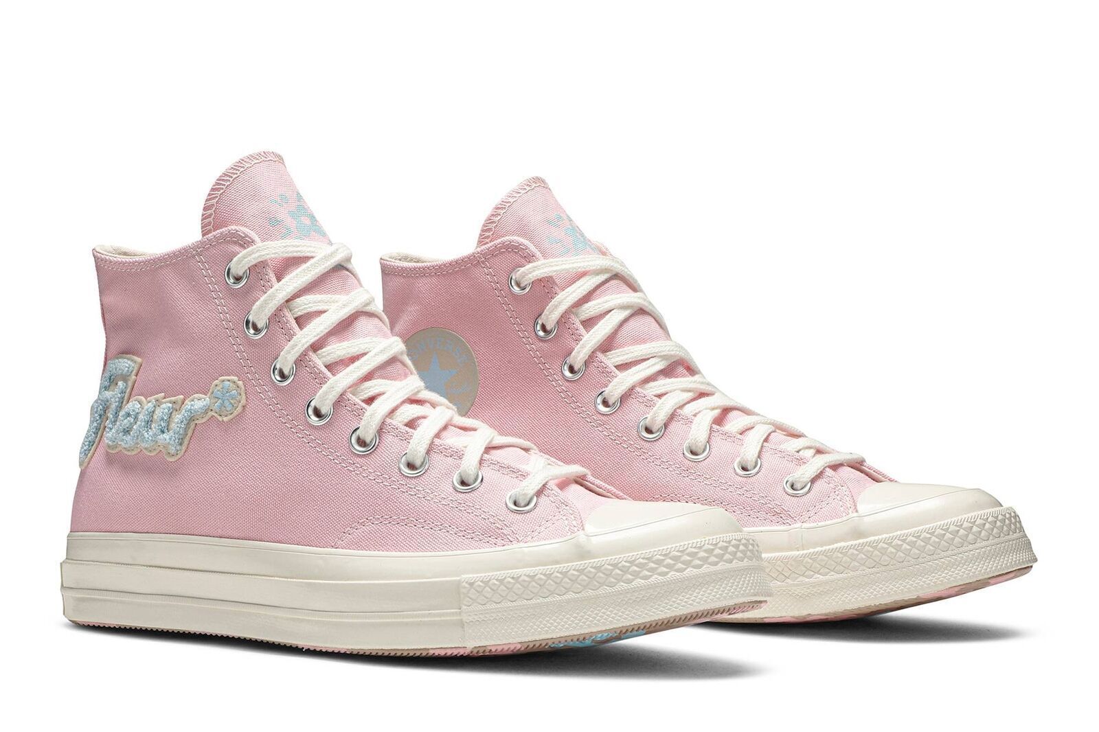 Pre-owned Converse Golf Le Fleur X Chuck 70 Chenille 'almond Blossom' 167478c Men's Shoes In Blue