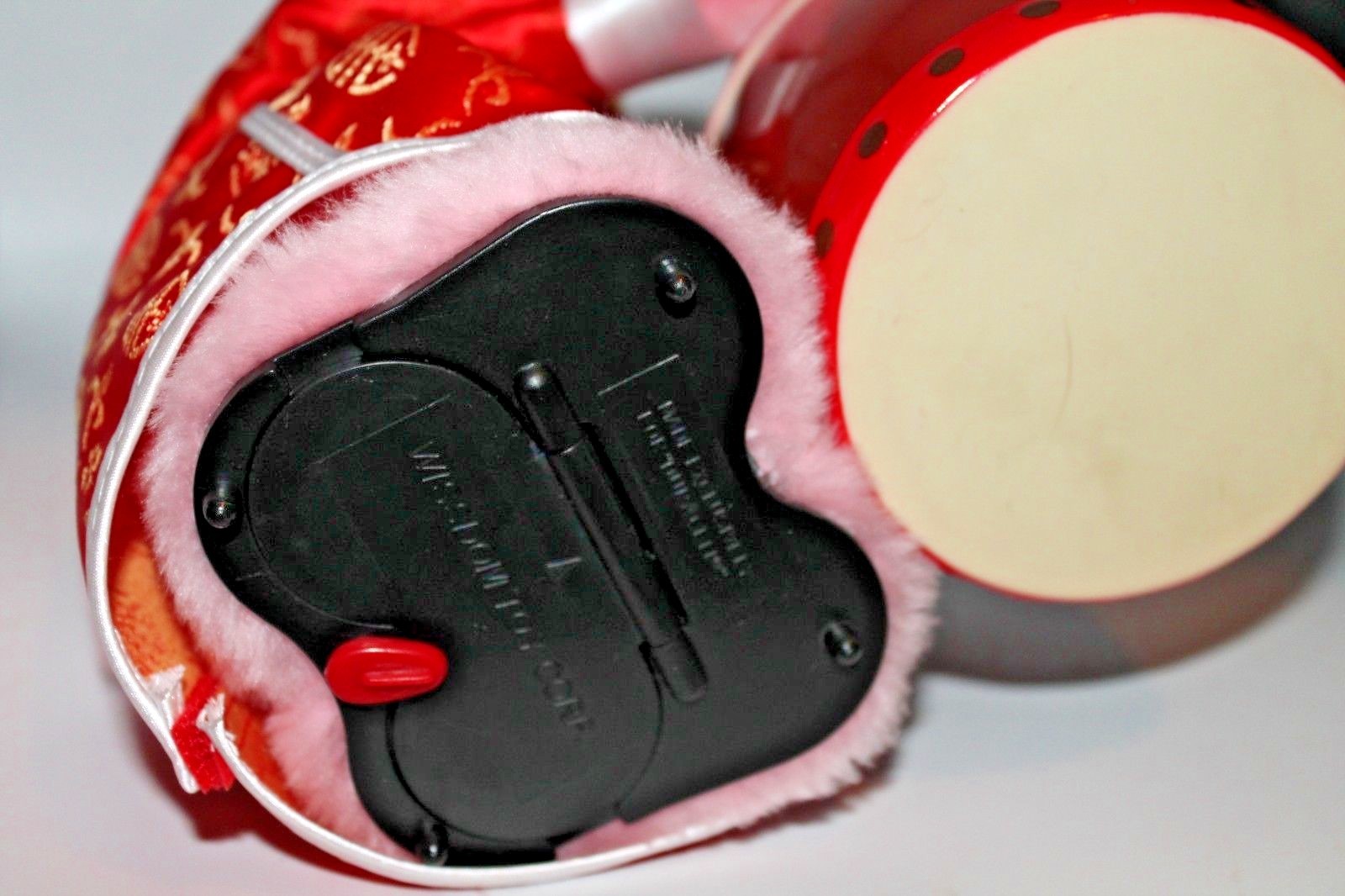NEW Pink Duracell Battery-Operated Advertising Bunny Red Kimono and Drum