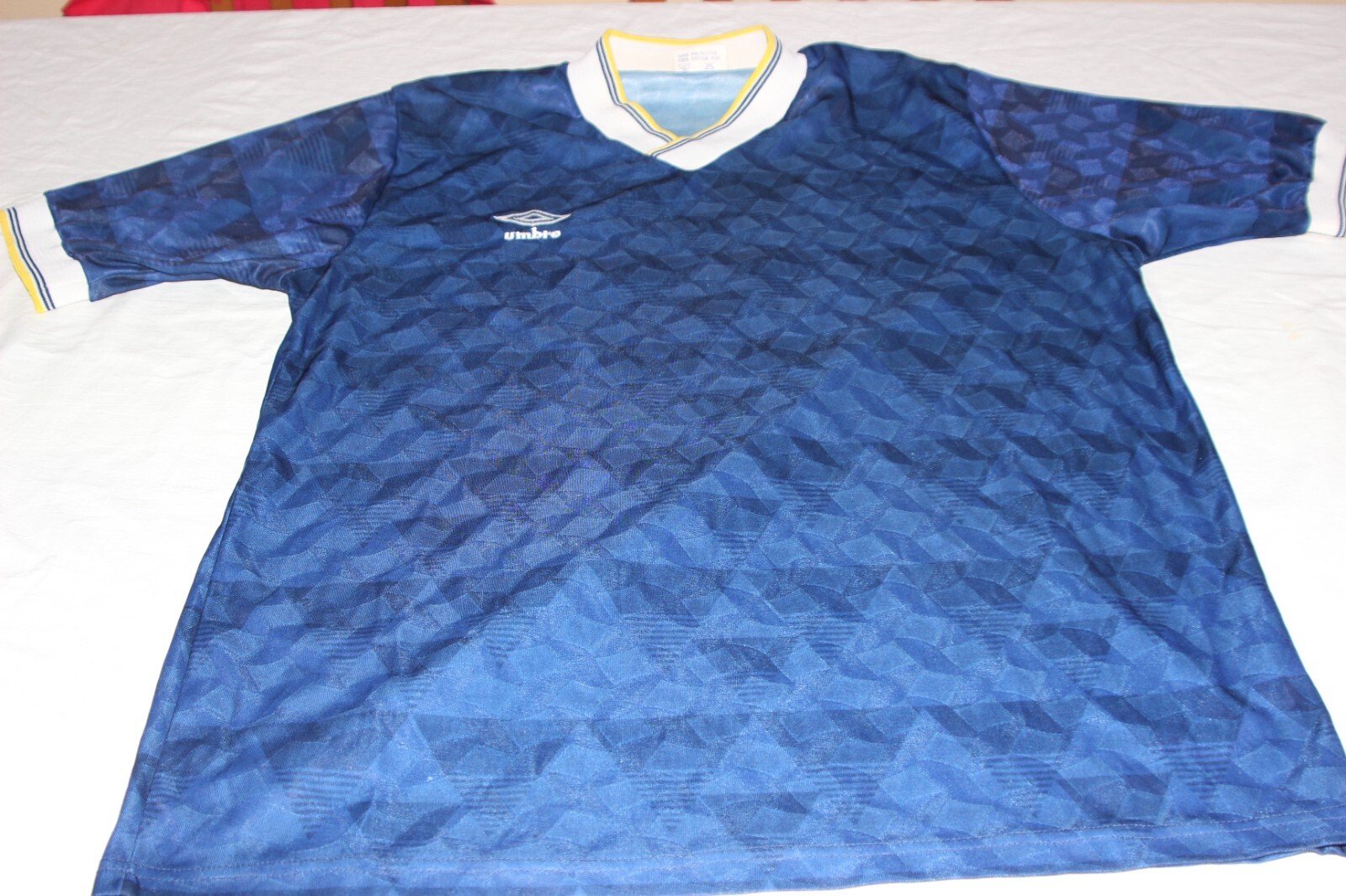 【umbro】 vintage game shirt 95's〜97's Vintage “UMBRO×Ajax” Made in England Game Shirt