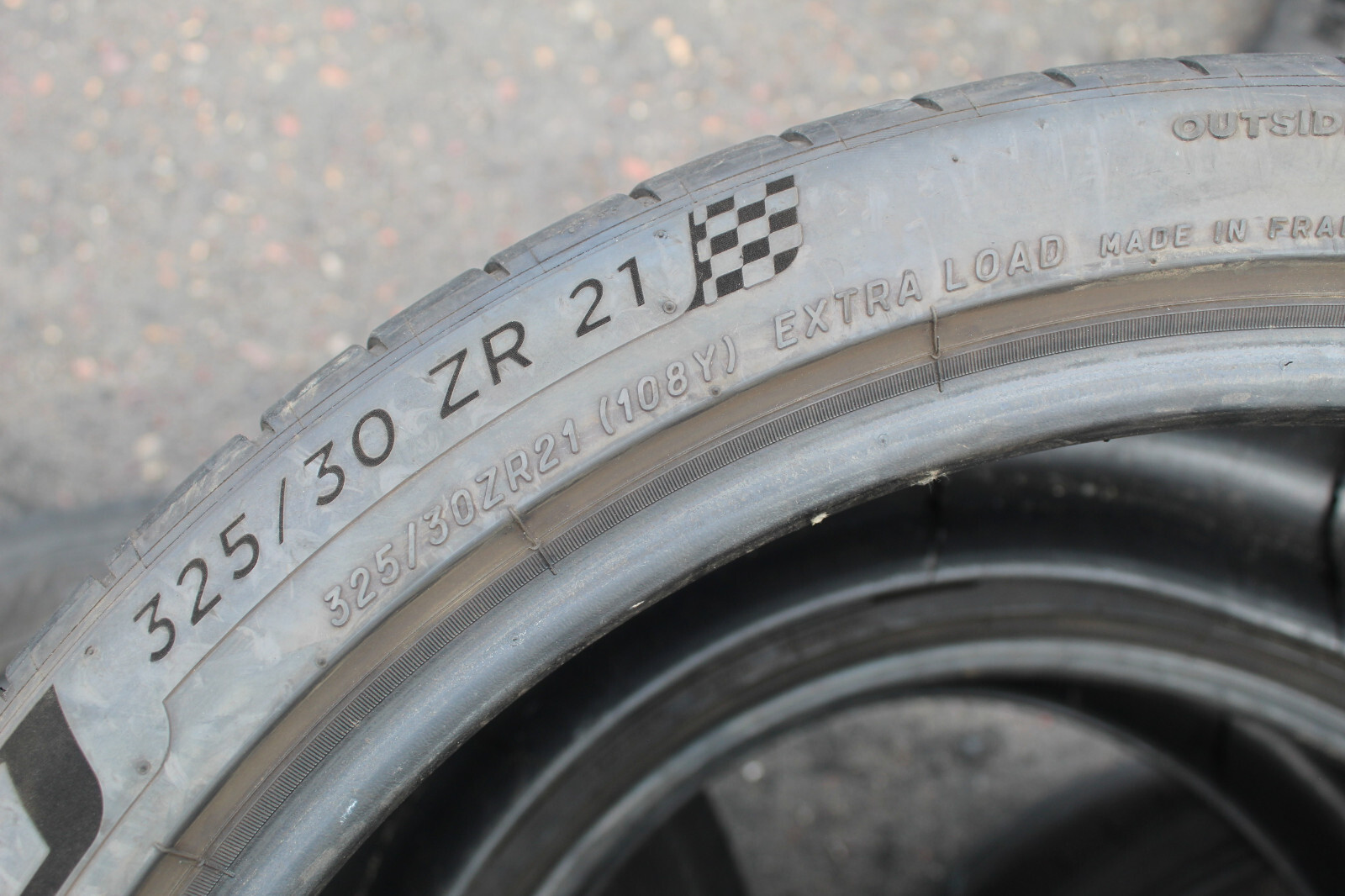 325 30 21 Michelin, Pilot Sport 4, XL ND0 108Y, x2 A Pair 5.5mm (F1_tyres) L2492