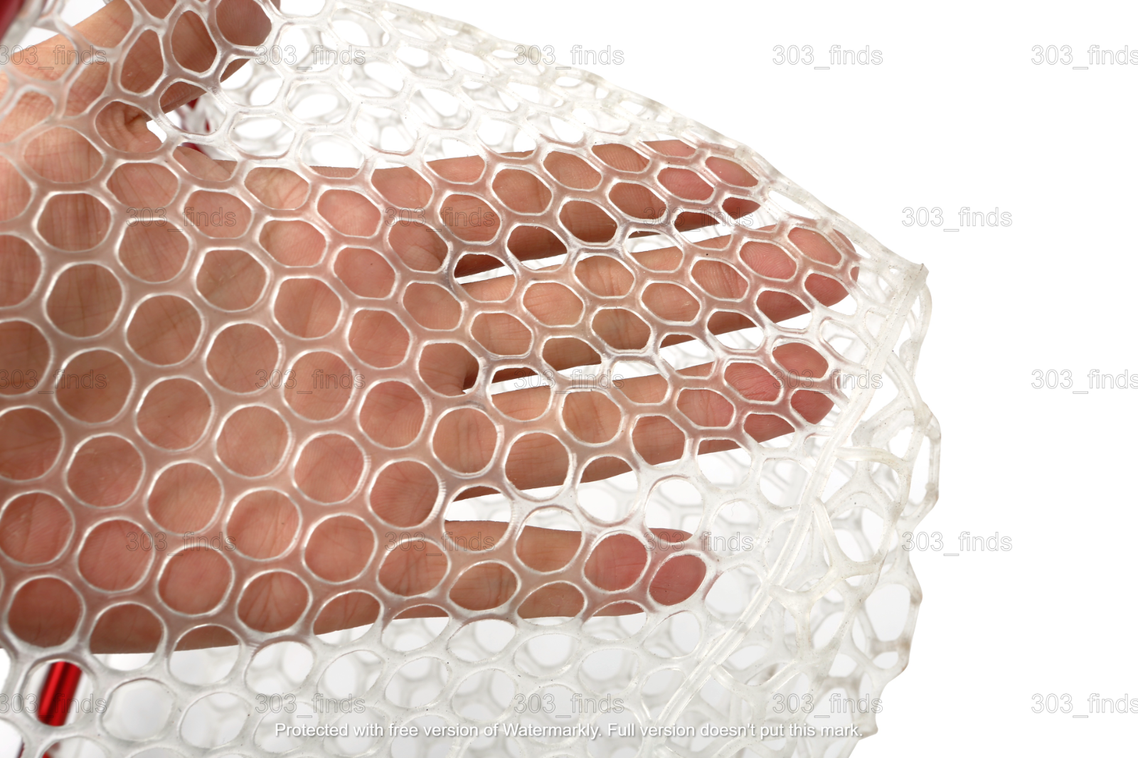 Trout Fishing Net - Aluminum w/ Soft Rubber Mesh Lightweight Foam Handle