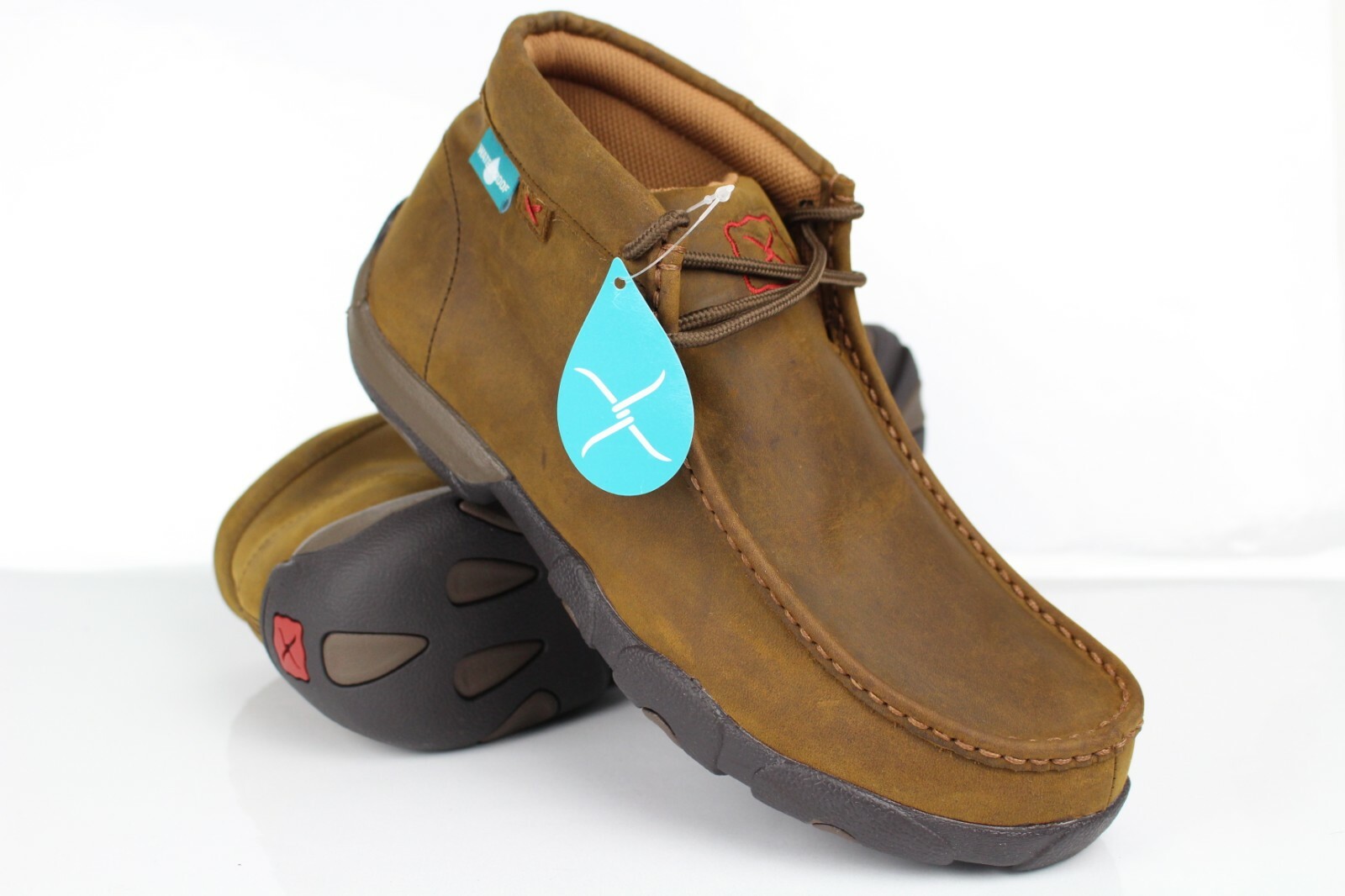 twisted x men's waterproof western driving mocs