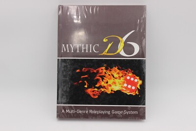 Mythic D6 A Multi-Genre Roleplaying Game System 2018 Hardcover NEW SEALED