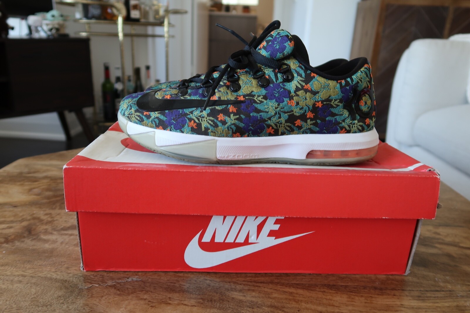 Nike KD VI EXT QS Floral Size 8 Men | eBay