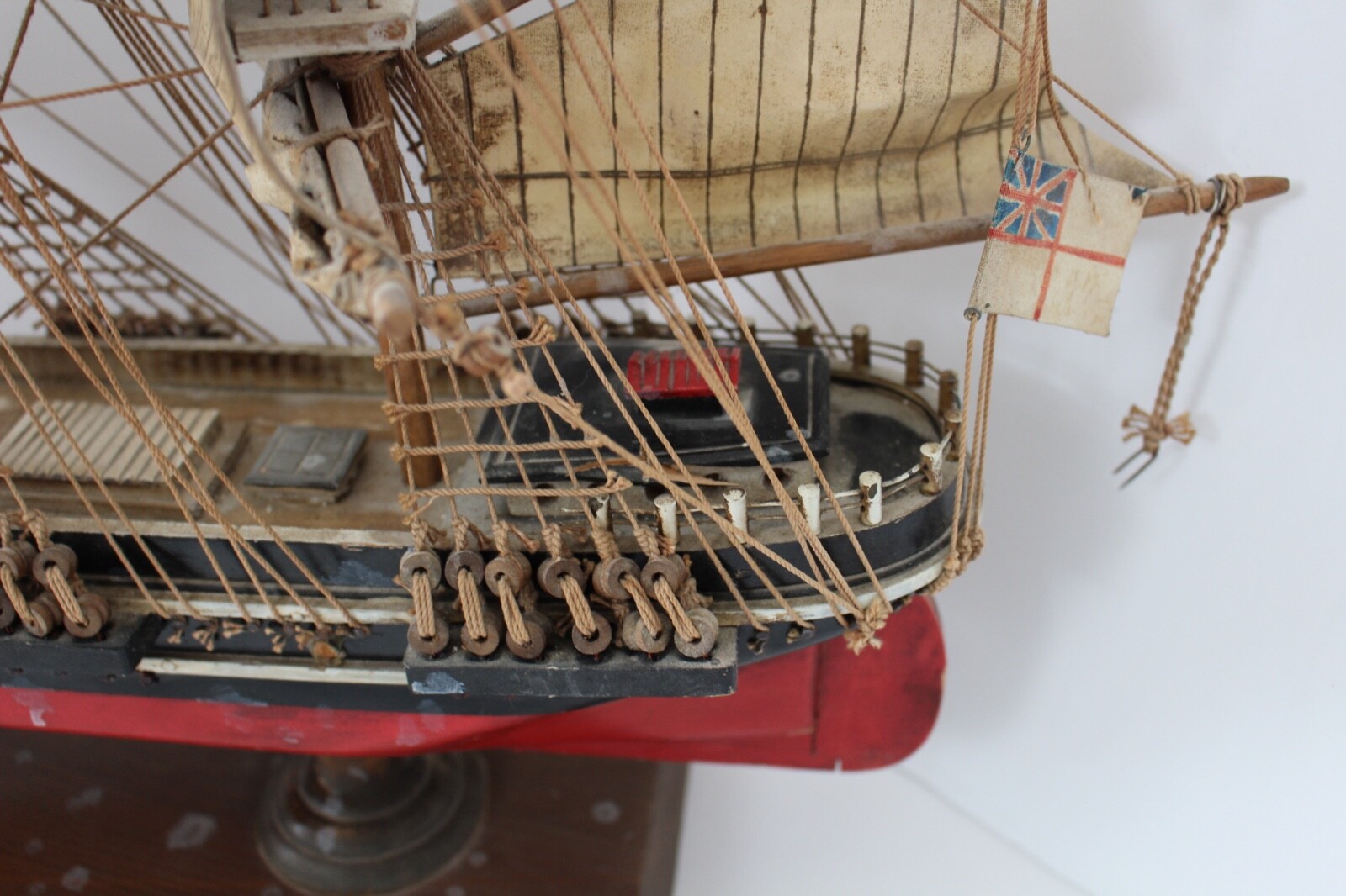 Antique Wood 1869 Cutty Sark Ships Model
