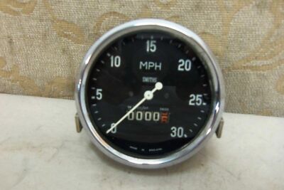NOS SMITHS 78mm SPEEDOMETER 30MPH CLASSIC Moped Motorcycle Raleigh BSA Triumph 