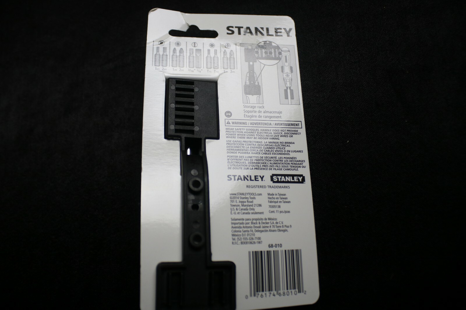 Stanley 3 in. Multi-Bit Ratcheting Screwdriver 10 PIECE Screw Driver 68-010 Set