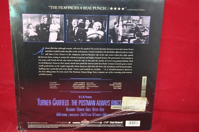 Laserdisc {m} * The Postman Always Rings Twice * Lana Turner John Garfield