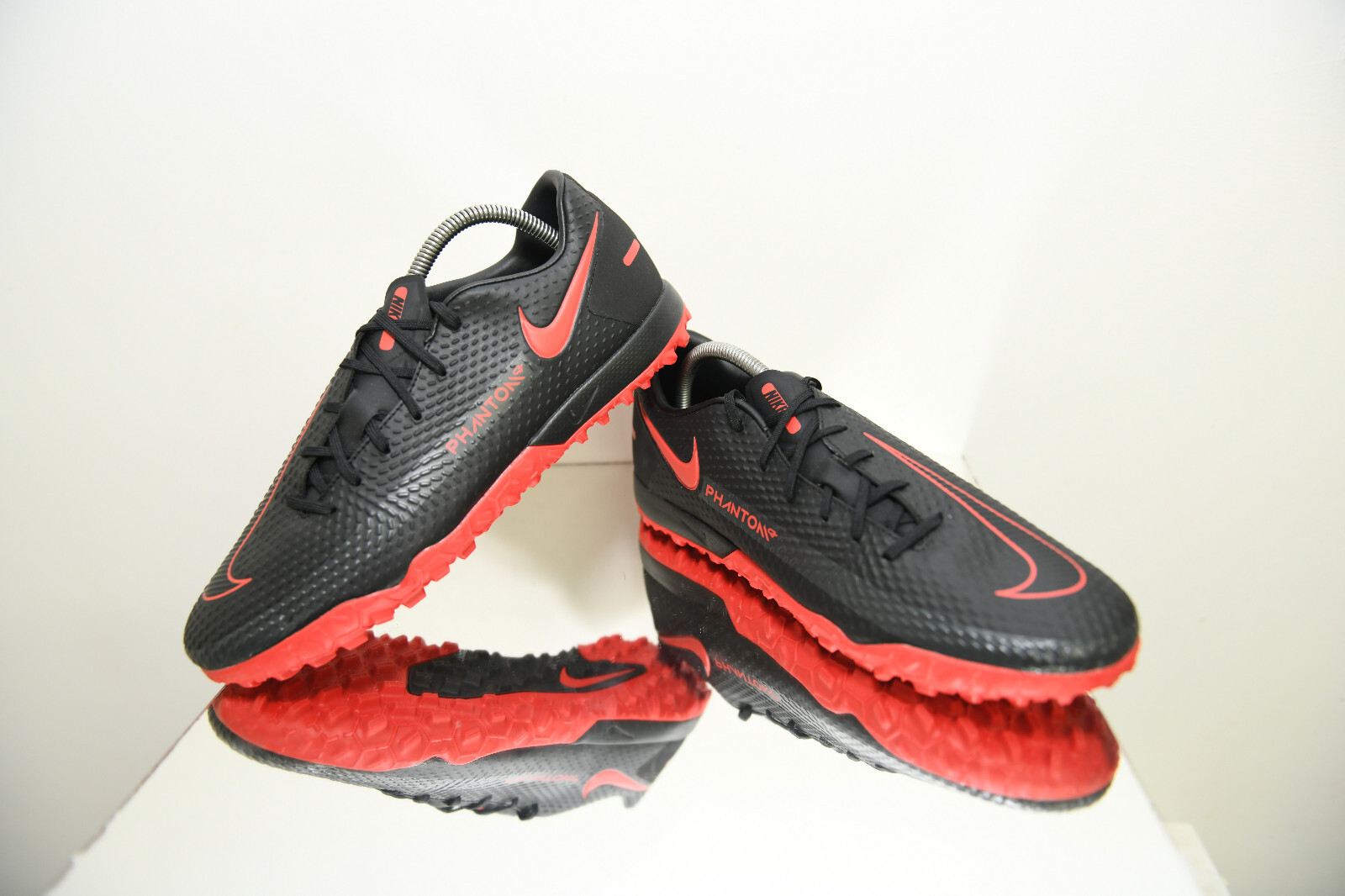 シューズ Nike Phantom GT Academy TF 8.5 Nike Phantom GT Academy Turf Soccer Shoes TF - Blue-Silver
