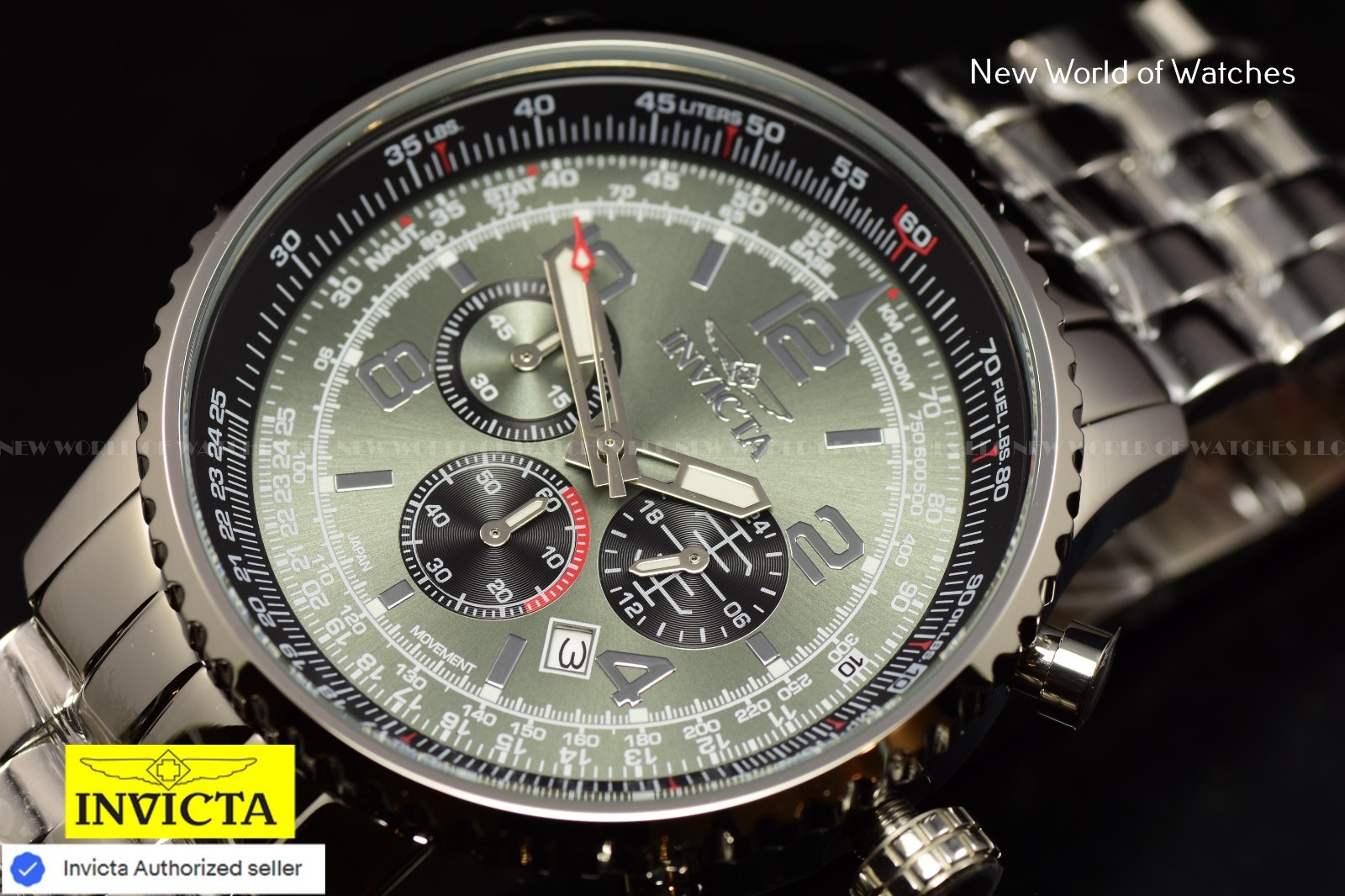 INVICTA CHRONOGRAPH 200M 1024 腕時計 Invicta Professional 200M Speedway Chronograph Watch | eBay