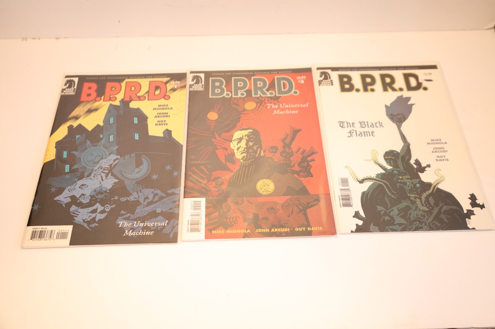 B.P.R.D. Hell On Earth: Gods #1 - 3 - Dark Horse Comics 2011 - Complete Series