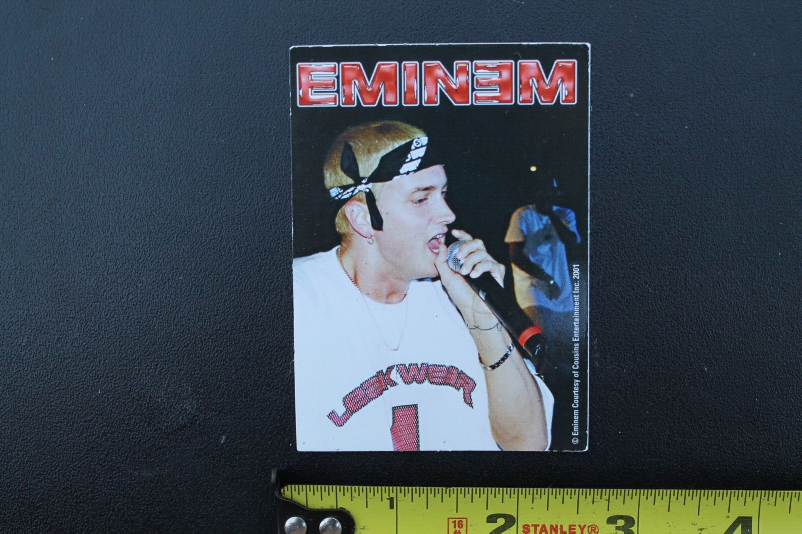 エミネム EMINEM D12 ポスター 2001年製 D12 Eminem Poster 2001 34.75