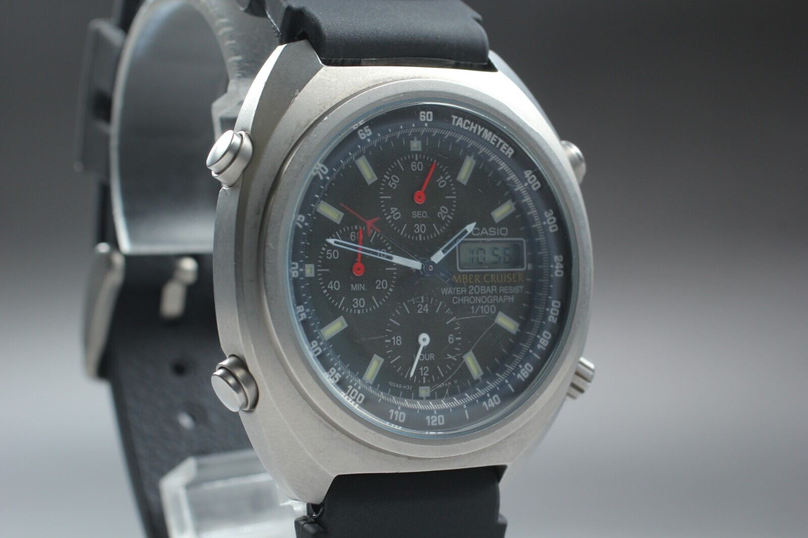 Exc+5】 Vintage Casio TIMBER CRUISER TIC-100 1325 Men's Exc+5】 Vintage Casio TIMBER CRUISER TIC-100 1325 Men's