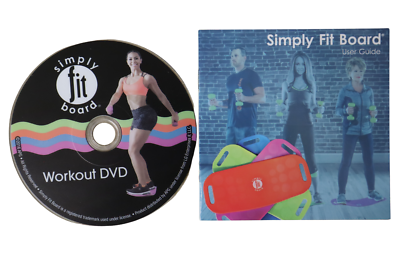 Simply Fit Board Workout DVD and User Guide New