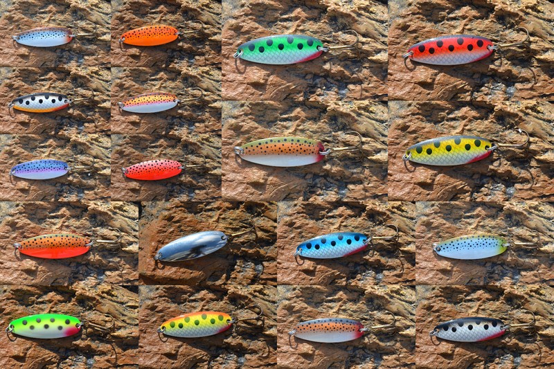 Falkfish Loke Blinker KunstkÃ¶Der 24gr 6,0cm Mit Vmc Haken Drilling Hecht Barsch 