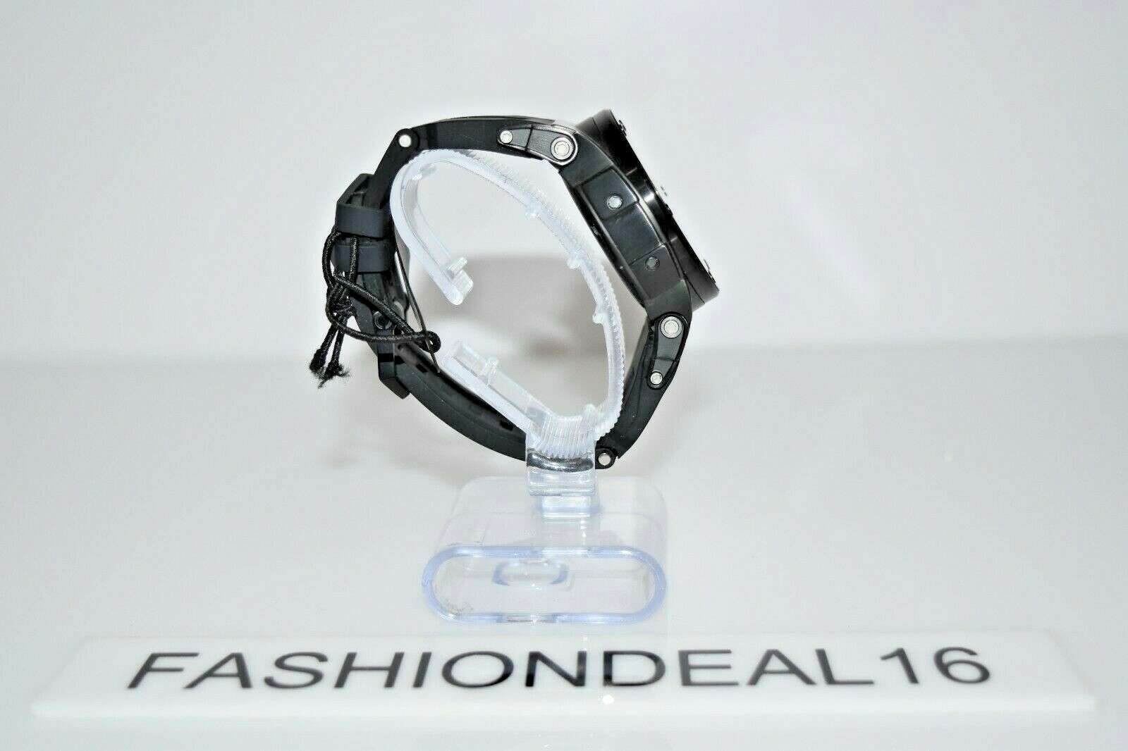 Pre-owned Orefici Brand  Regata Black Ss & Silicone Chrono Orm1c4804 Msrp $795 Watch