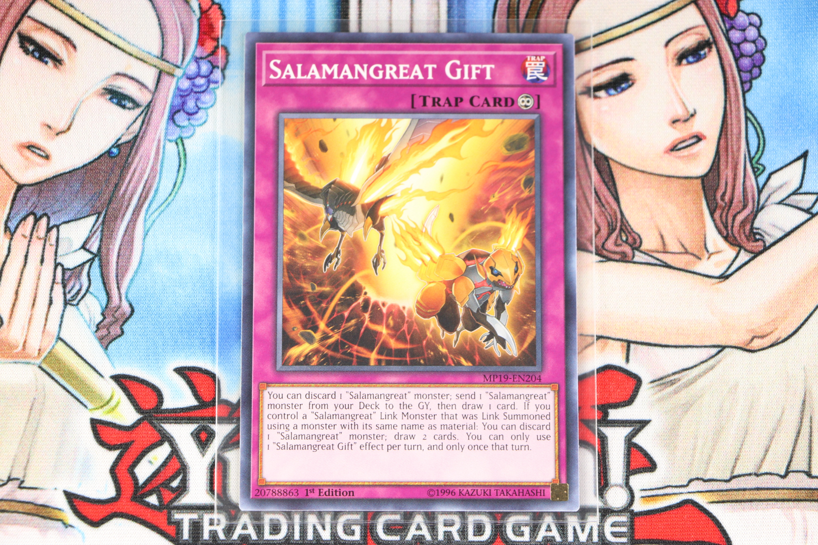 Yugioh Trap Card Salamangreat Gift MP19-EN204 1st Edition Common