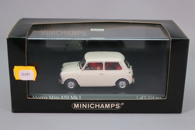 ZE491 1/43 Morris Mini 850 MkI 1960 White Ref EDL NB