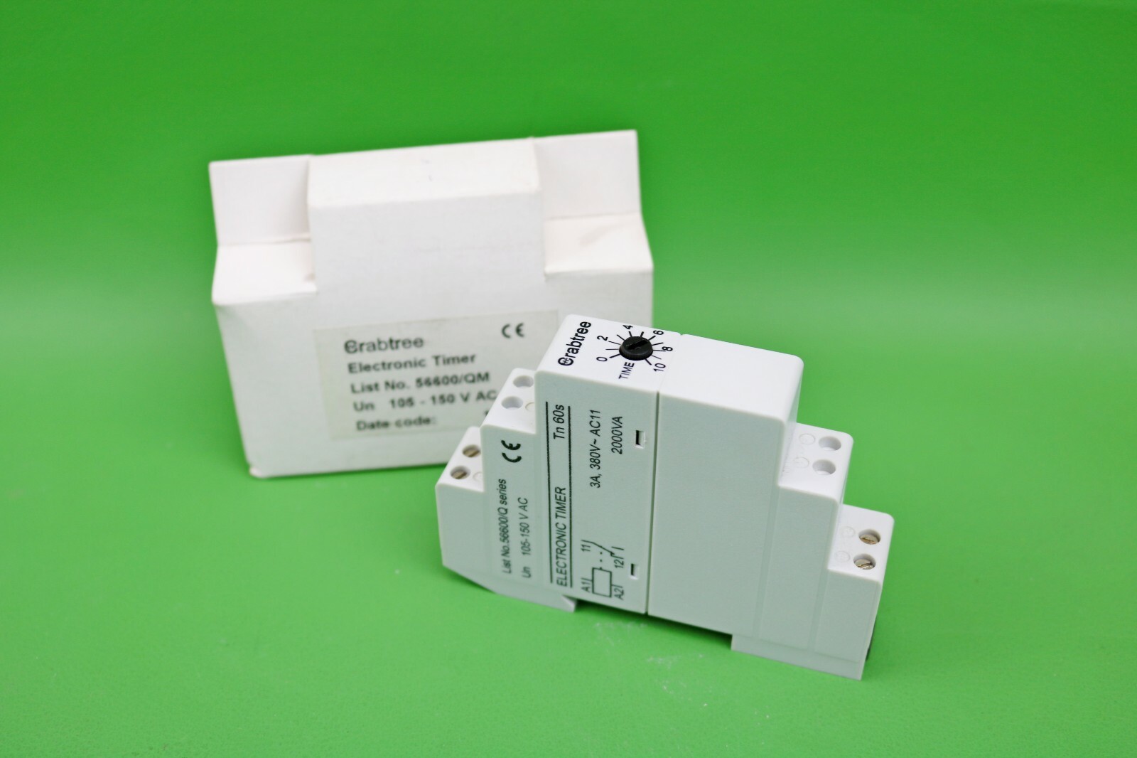 Crabtree ASD Star Delta Electronic Timer Relay 105-150V 56600/QM (CRABTRE TIMER)
