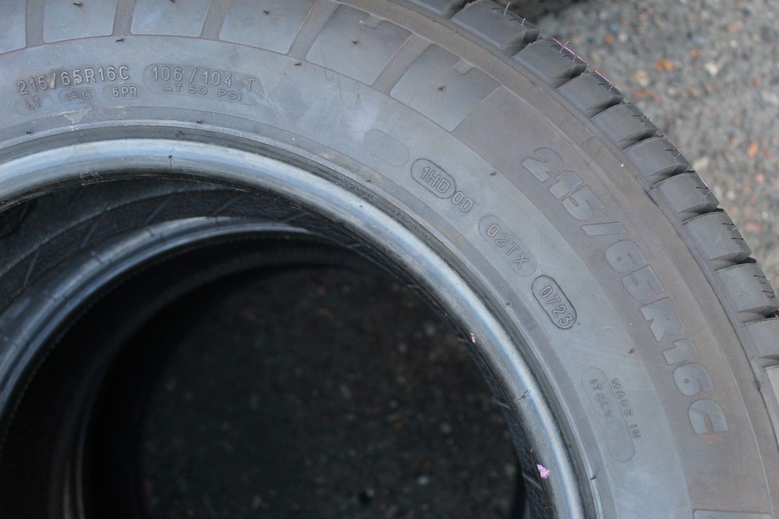New 215 65 16c, Michelin Agilis 51, M+S,  106/104T, x1 Tyre (F1_tyres) X165