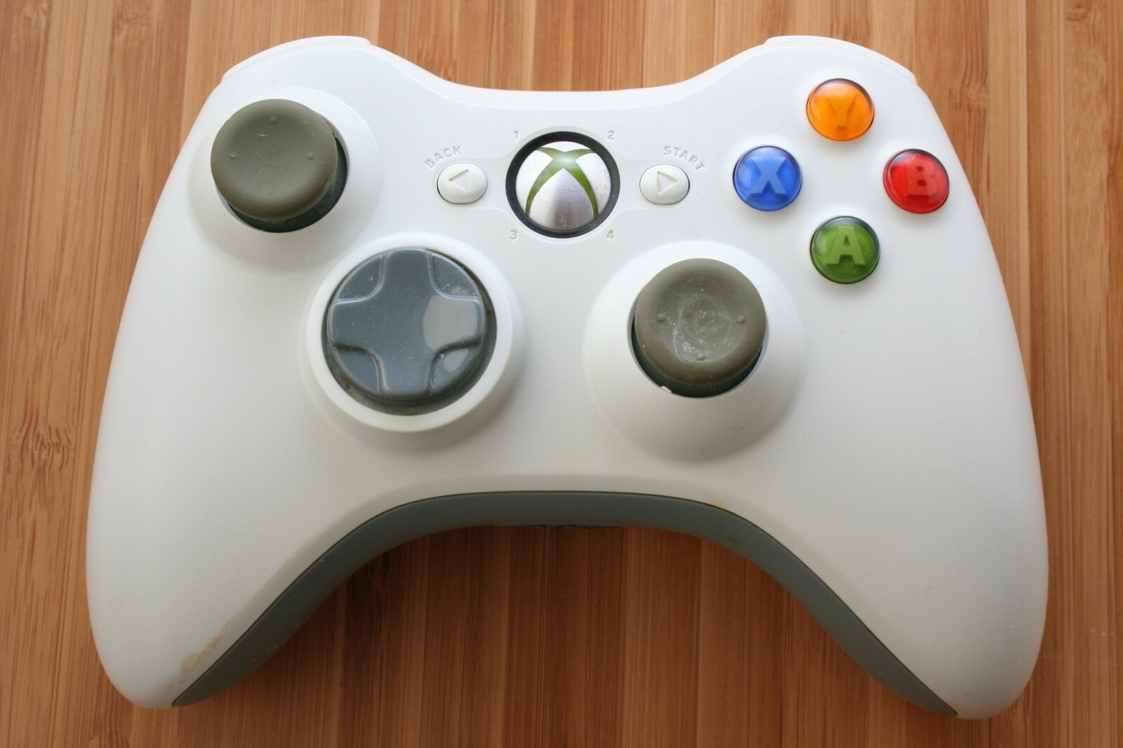 Microsoft Xbox 360 Wireless Controller Pure White Japan | eBay