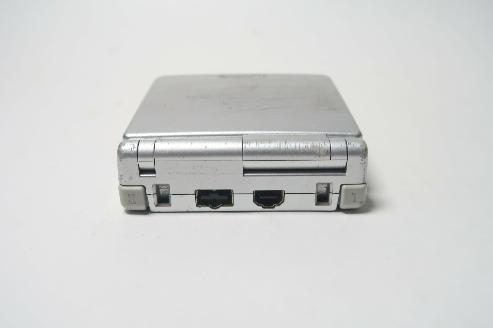 Nintendo Game Boy Advance SP Silver Handheld Console AGS-001