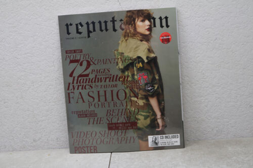 NEW Taylor Swift Reputation CD Album & Rare Target Exclusive Magazine Vol 2.
