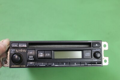 02-03 MITSUBISHI MONTERO INFINITI AUDIO SYSTEM AM FM CD