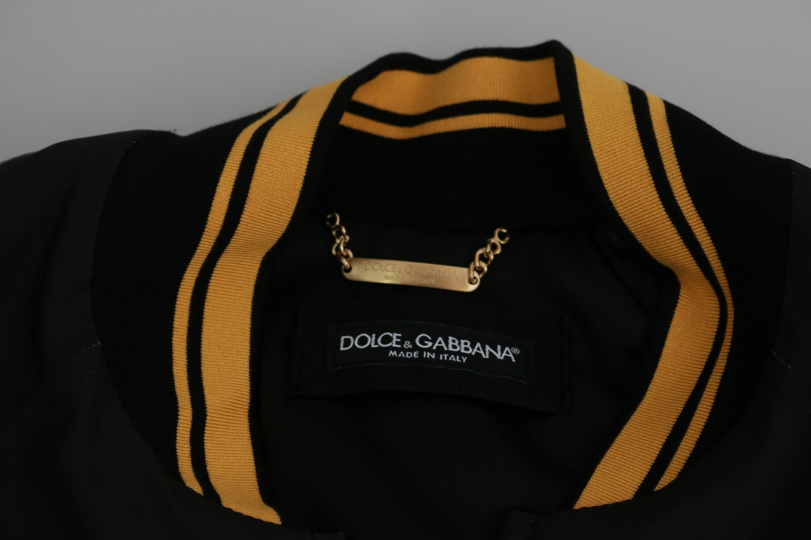 Pre-owned Dolce & Gabbana Jacket Black Year Of The Pig Bomber It50 / Us40 / L Rrp $2200