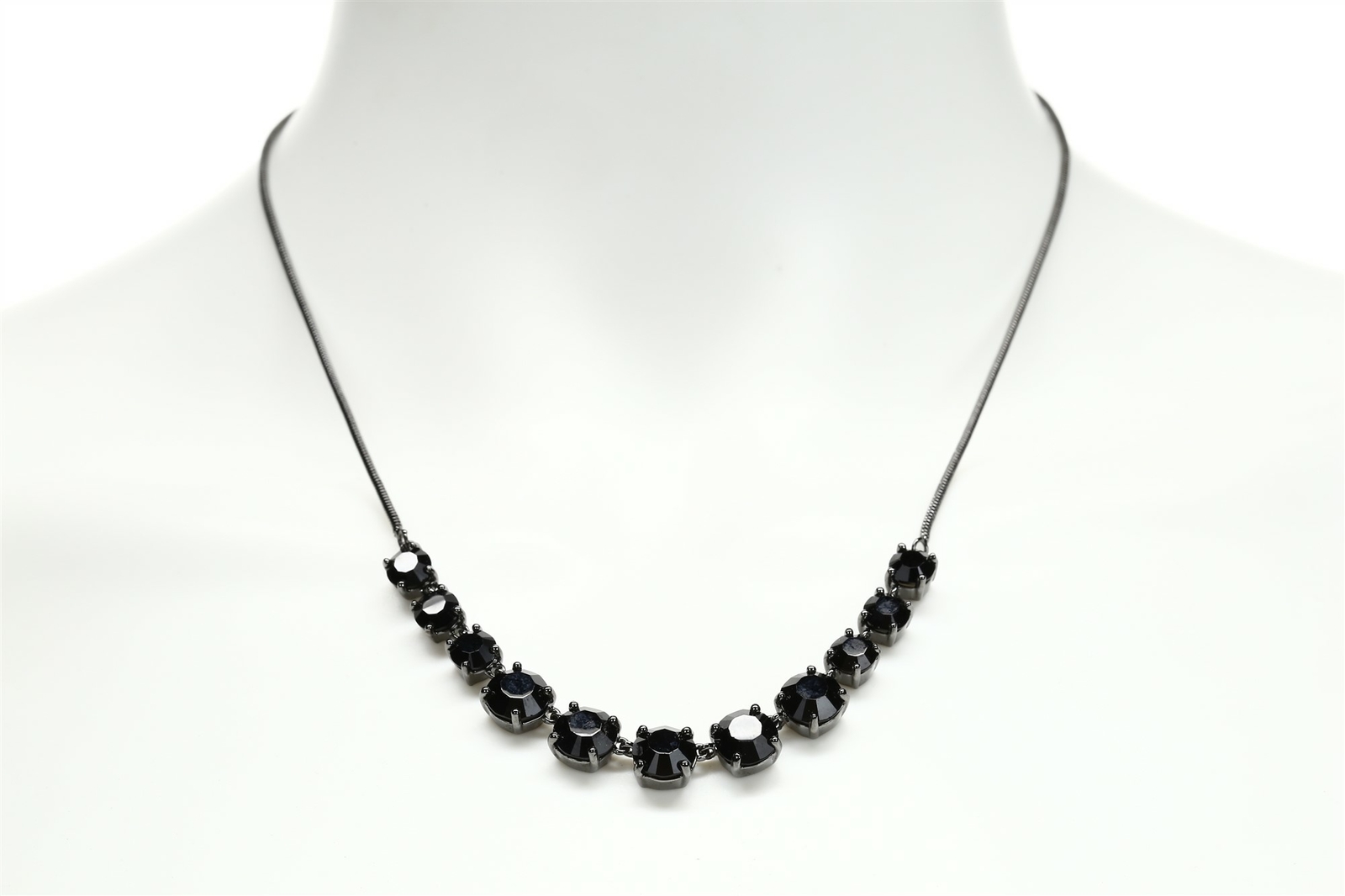 KENT AND KING Jeweled Frontal Necklace 142815