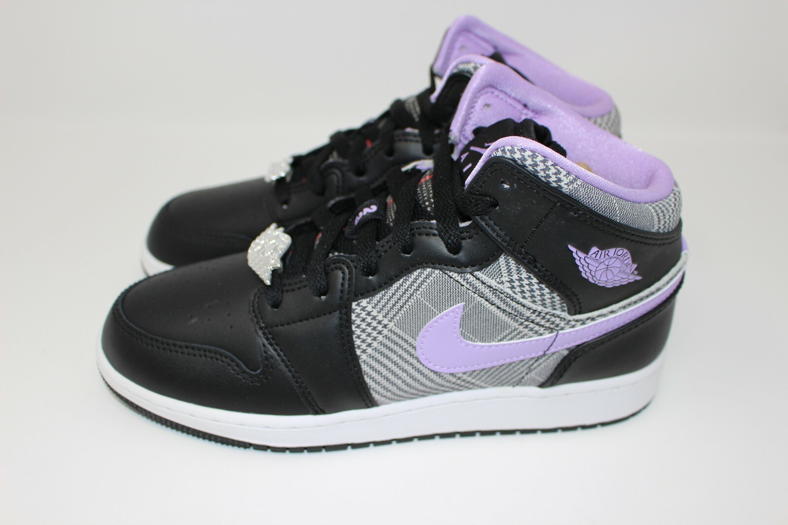 air jordan 1 mid plaid