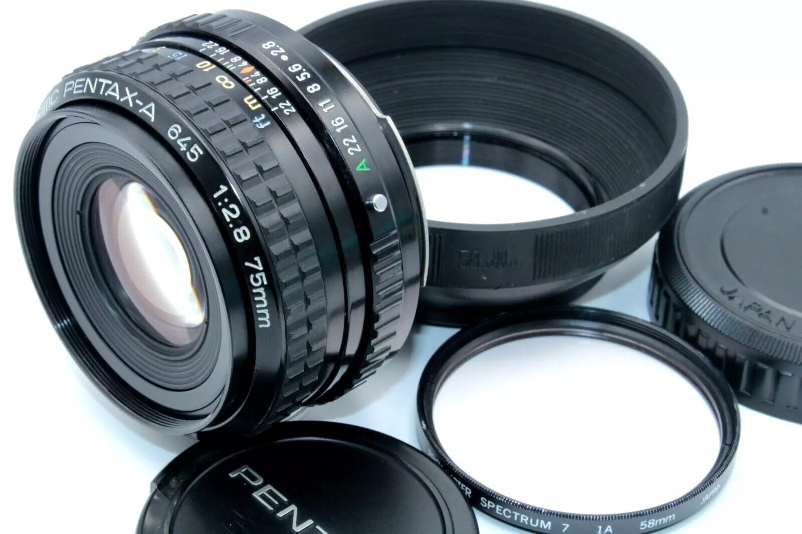 ❁美品❁PENTAX SMC Pentax-A 645 75mm F2.8 Excellent+++++ SMC Pentax A 645 75mm f/2.8 Wide Angle