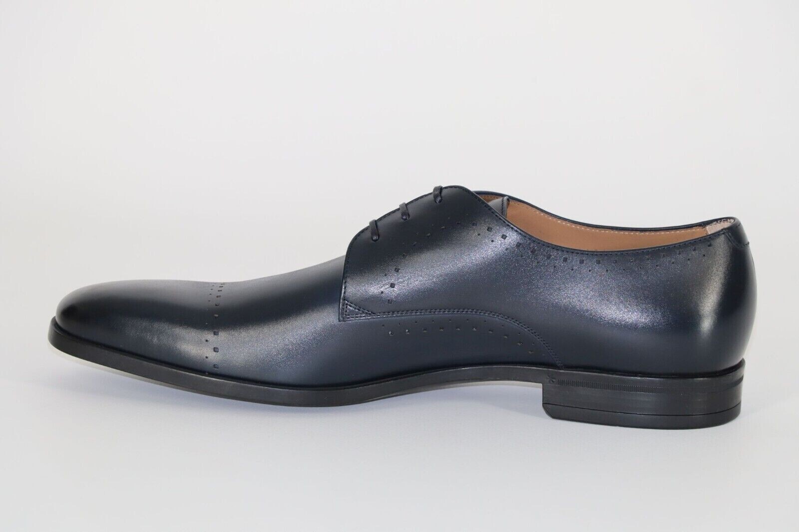 Pre-owned Hugo Boss Derbys, Mod. Kensington_derb_w21c, Size 45 / Us 12 / Uk 11, Dark Blue