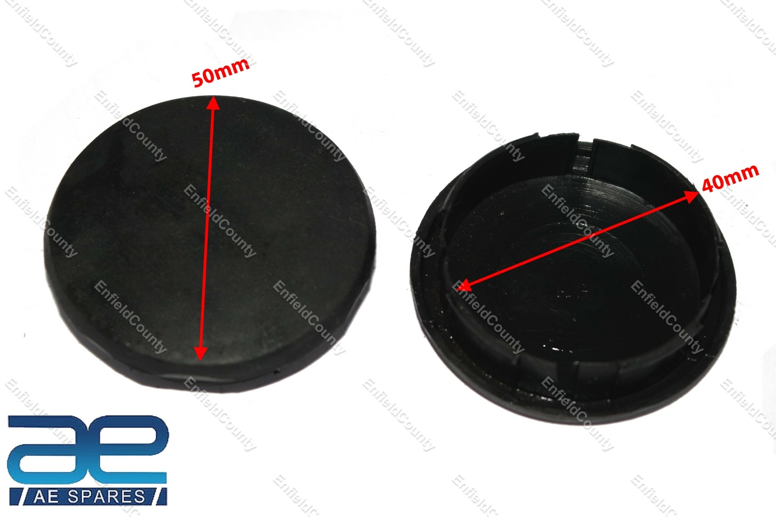 Pair Crank Case Cap Fly Wheel Side Vespa PX Lml Star Stella Scooter  