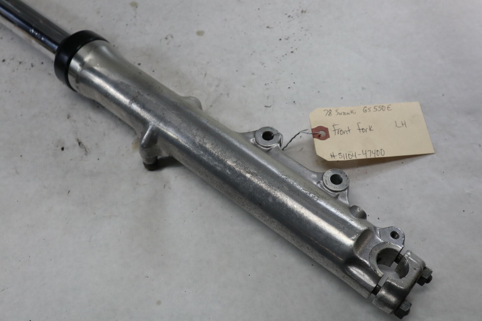 の 06-07 SUZUKI GSXR750 gsxr 600 LEFT FRONT FORK SHOCK