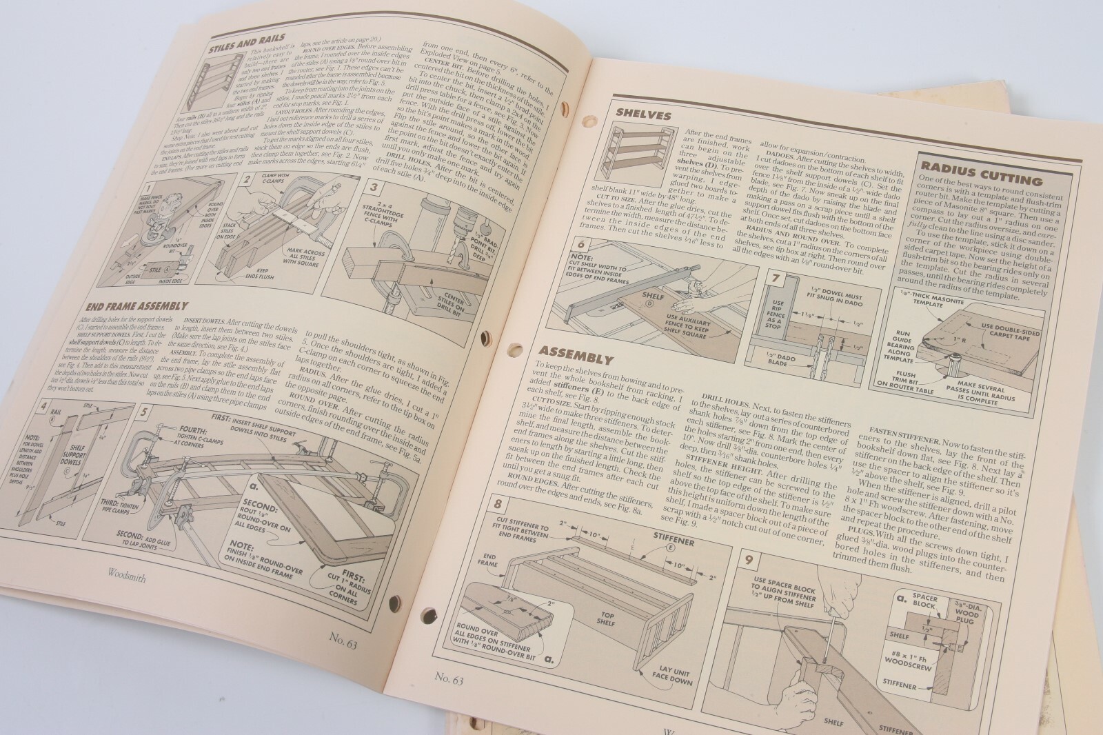 Woodsmith Noted from The Shop News Letters, 1989