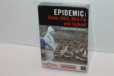 DVD MOVIE DISC NEW SEALED BOX SET EPIDEMIC EBOLA AIDS BIRD FLU & TYPHOID HEALTH