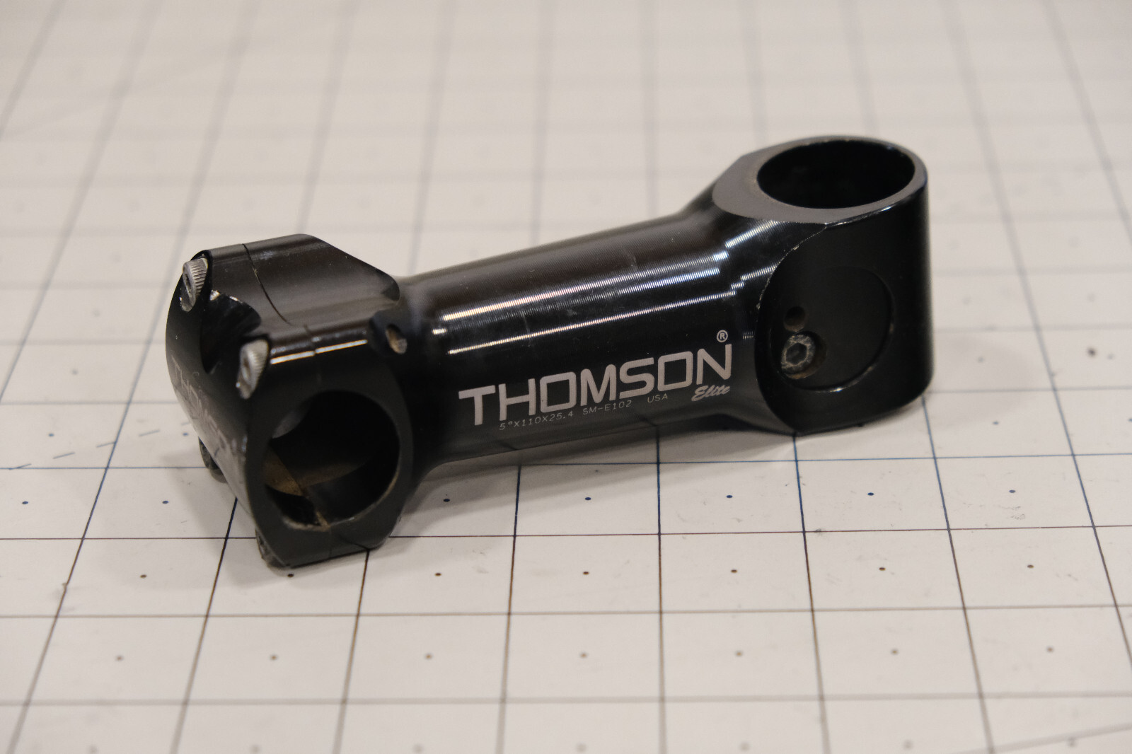 Vintage Thomson Elite 25.4x110mm Mountain Bike Threadless Vintage Thomson Elite 25.4x110mm Mountain Bike Threadless