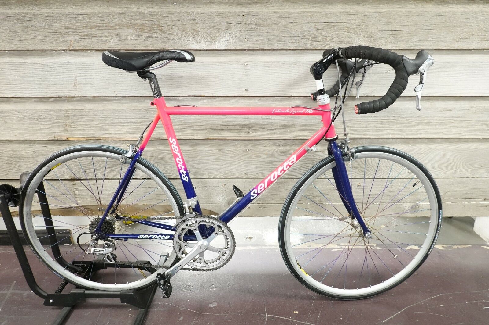Rare Serotta Colorado Legend TRI Bicycle Bike Road 650c Dura Rare Serotta Colorado Legend TRI Bicycle Bike Road 650c Dura
