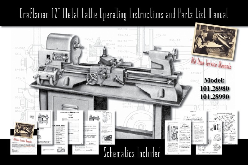 Atlas craftsman 6 lathe parts