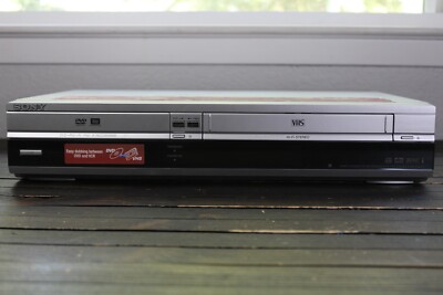 SONY RDR-VX511 DVD VHS VCR Player Burner Recorder Video Cassette Tape CD