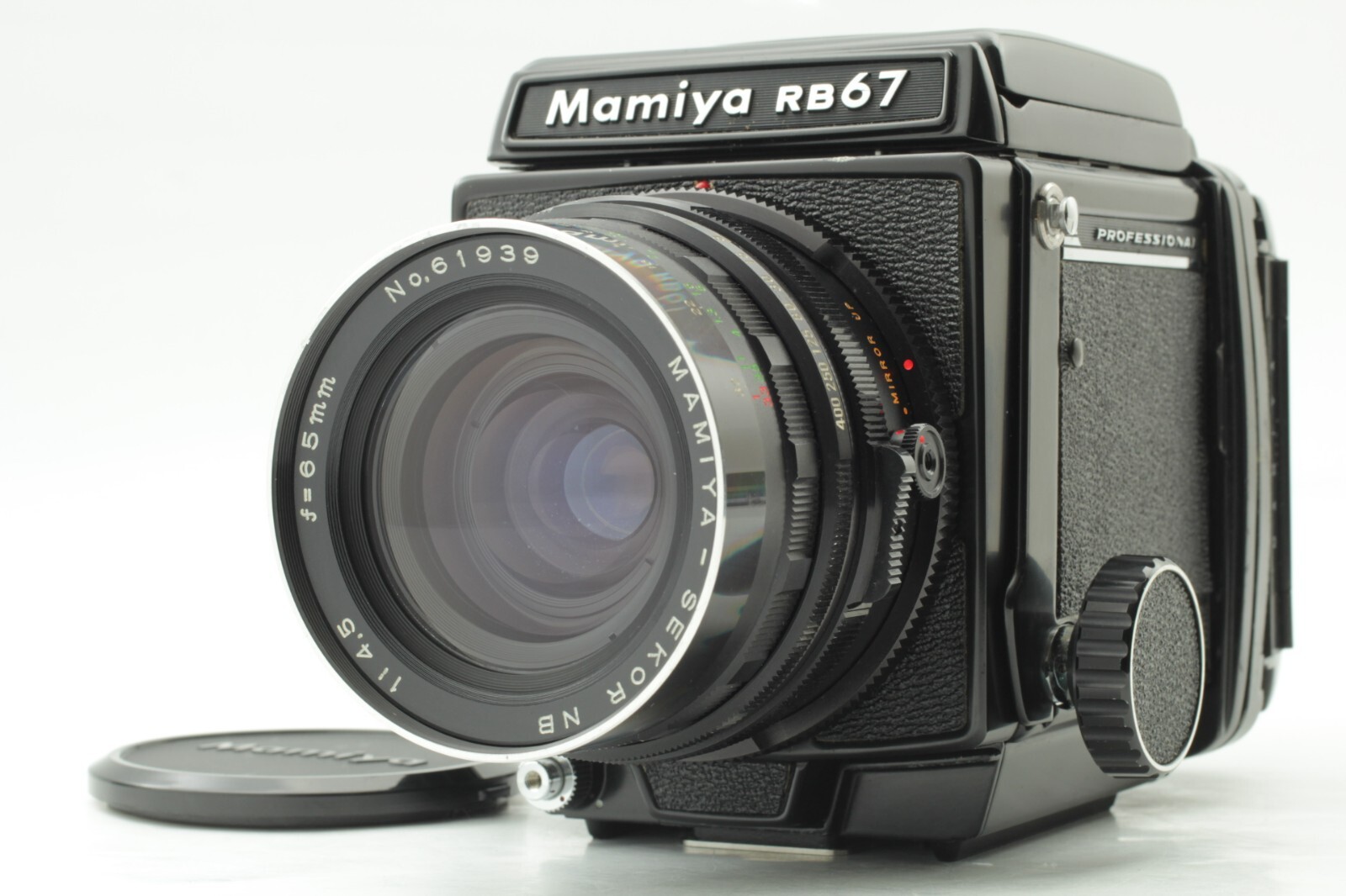 フィルムカメラ Mamiya RB67 +Sekor NB 127mm f3.8 b○Mamiya RB67 ＋MAMIYA-SEKOR NB 1:3.8 127mm
