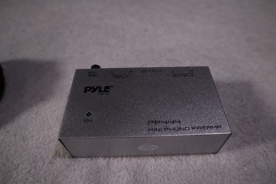 Pyle Pro PP444 Ultra Compact Phono Turntable Pre Amplifier (USED)