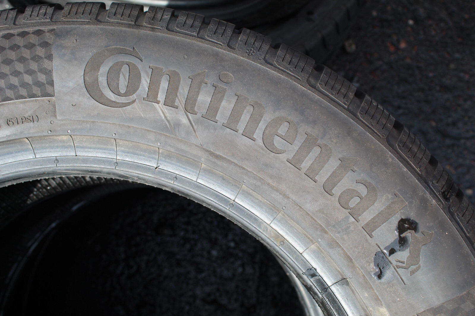 215 65 17 Continental, Winter, M+S, 99H, x2 A Pair 7.8mm (F1_tyres) FO L3417