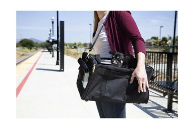 Sherpa Travel Original Deluxe Airline Approved Pet Carrier Medium Delta Black