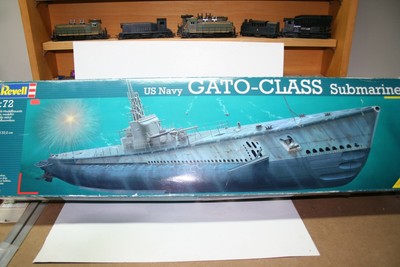 REVELL 05047 GATO CLASS SUBMARINE 1/72 with BIG ED BIG5301 photo etch set