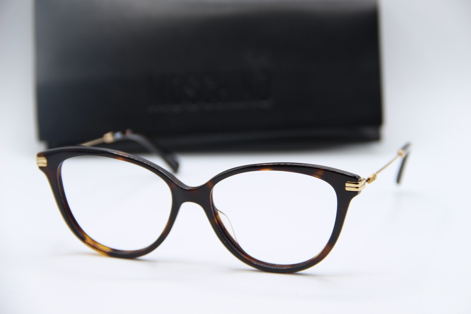 Moschino ラウントフレムメカネ MOS566F 086 NEW MOSCHINO MOS561 086 BROWN HAVANA AUTHENTIC DESIGNER